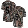 Cleveland Browns #5 Tyrod Taylor Limited Camo Rush Realtree NFL Jersey