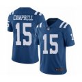 Indianapolis Colts #15 Parris Campbell Limited Royal Blue Rush Vapor Untouchable Football Jersey