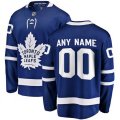 Toronto Maple Leafs Customized Fanatics Branded Blue Home Breakaway NHL Jersey3