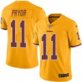 Washington Redskins #11 Terrelle Pryor Limited Gold Rush Vapor Untouchable NFL Jersey