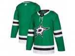 Dallas Stars Blank Green Home Authentic Stitched NHL Jersey