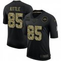 San Francisco 49ers #85 George Kittle Camo 2020 Salute To Service Limited Jersey