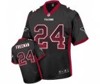Atlanta Falcons #24 Devonta Freeman Elite Black Drift Fashion Football Jersey