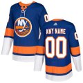 New York Islanders adidas Royal Authentic Custom Jersey