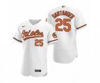 Baltimore Orioles Anthony Santander Nike White Authentic 2020 Home Jersey