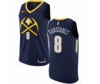 Denver Nuggets #8 Jarred Vanderbilt Authentic Navy Blue NBA Jersey - City Edition