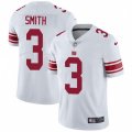 New York Giants #3 Geno Smith White Vapor Untouchable Limited Player NFL Jersey