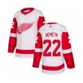 Detroit Red Wings #22 Patrik Nemeth Authentic White Away Hockey Jersey