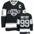CCM Los Angeles Kings #99 Wayne Gretzky Premier Black Throwback NHL Jersey