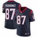 Houston Texans #87 C.J. Fiedorowicz Limited Navy Blue Team Color Vapor Untouchable NFL Jersey