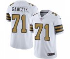 New Orleans Saints #71 Ryan Ramczyk Limited White Rush Vapor Untouchable Football Jersey