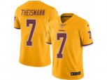 Washington Redskins #7 Joe Theismann Limited Gold Rush Vapor Untouchable NFL Jersey