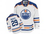 Edmonton Oilers #29 Leon Draisaitl Authentic White Away NHL Jersey
