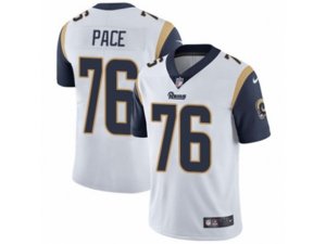 Los Angeles Rams #76 Orlando Pace Vapor Untouchable Limited White NFL Jersey