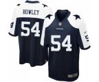 Dallas Cowboys #54 Chuck Howley Game Navy Blue Throwback Alternate Football Jersey