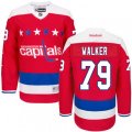 Washington Capitals #79 Nathan Walker Premier Red Third NHL Jersey