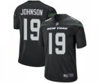 New York Jets #19 Keyshawn Johnson Game Black Alternate Football Jersey