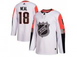 Vegas Golden Knights #18 James Neal White 2018 All-Star Pacific Division Authentic Stitched NHL Jersey