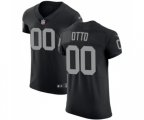 Oakland Raiders #00 Jim Otto Black Team Color Vapor Untouchable Elite Player Football Jersey