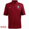Nike Juventus FC Textured Solid Performance Polo Red