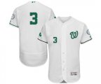 Washington Nationals #3 Michael Taylor White Celtic Flexbase Authentic Collection Baseball Jersey