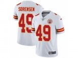 Kansas City Chiefs #49 Daniel Sorensen Vapor Untouchable Limited White NFL Jersey