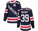Adidas New York Rangers #39 Matt Beleskey Authentic Navy Blue 2018 Winter Classic NHL Jersey