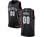 Brooklyn Nets #00 Rodions Kurucs Authentic Black NBA Jersey - 2018-19 City Edition