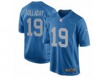 Detroit Lions #19 Kenny Golladay Game Blue Alternate NFL Jersey