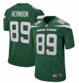 New York Jets #89 Chris Herndon Nike Gotham Green Vapor Limited Jersey