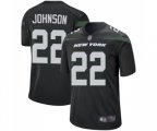 New York Jets #22 Trumaine Johnson Game Black Alternate Football Jersey