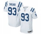 Indianapolis Colts #93 Jabaal Sheard Elite White Football Jersey