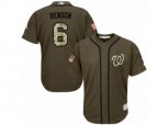 Washington Nationals #6 Anthony Rendon Replica Green Salute to Service MLB Jersey