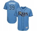 Tampa Bay Rays #39 Kevin Kiermaier Alternate Columbia Flexbase Authentic Collection Baseball Jersey