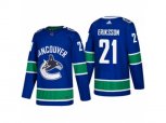 Vancouver Canucks #21 Loui Eriksson 2017-2018 Season Home Jersey