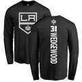 Los Angeles Kings #31 Scott Wedgewood Black Backer Long Sleeve T-Shirt
