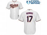 Minnesota Twins #17 Jose Berrios Authentic White Home Cool Base MLB Jersey