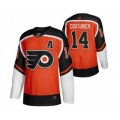 Philadelphia Flyers #14 Sean Couturier Orange 2020-21 Reverse Retro Alternate Hockey Jersey