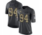 Denver Broncos #94 DeMarcus Ware Limited Black 2016 Salute to Service Football Jersey