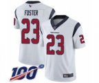 Houston Texans #23 Arian Foster White Vapor Untouchable Limited Player 100th Season Football Jersey