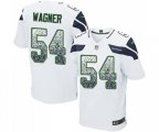 Seattle Seahawks #54 Bobby Wagner Elite White Road Drift Fashion Football Jersey