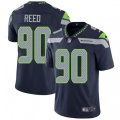 Seattle Seahawks #90 Jarran Reed Steel Blue Team Color Vapor Untouchable Limited Player NFL Jersey