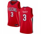 New Orleans Pelicans #3 Josh Hart Swingman Red Basketball Jersey Statement Edition