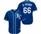 Kansas City Royals #66 Ryan O'Hearn Replica Blue Alternate 2 Cool Base Baseball Jersey
