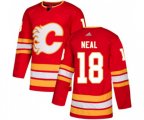 Calgary Flames #18 James Neal Authentic Red Alternate Hockey Jersey