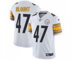 Pittsburgh Steelers #47 Mel Blount White Vapor Untouchable Limited Player Football Jersey