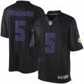 Minnesota Vikings #5 Teddy Bridgewater Limited Black Impact NFL Jersey
