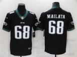 Philadelphia Eagles #68 Jordan Mailata Nike Black Vapor Limited Jersey