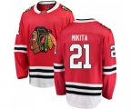 Chicago Blackhawks #21 Stan Mikita Fanatics Branded Red Home Breakaway NHL Jersey
