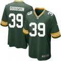 Green Bay Packers #39 Demetri Goodson Game Green Team Color NFL Jersey